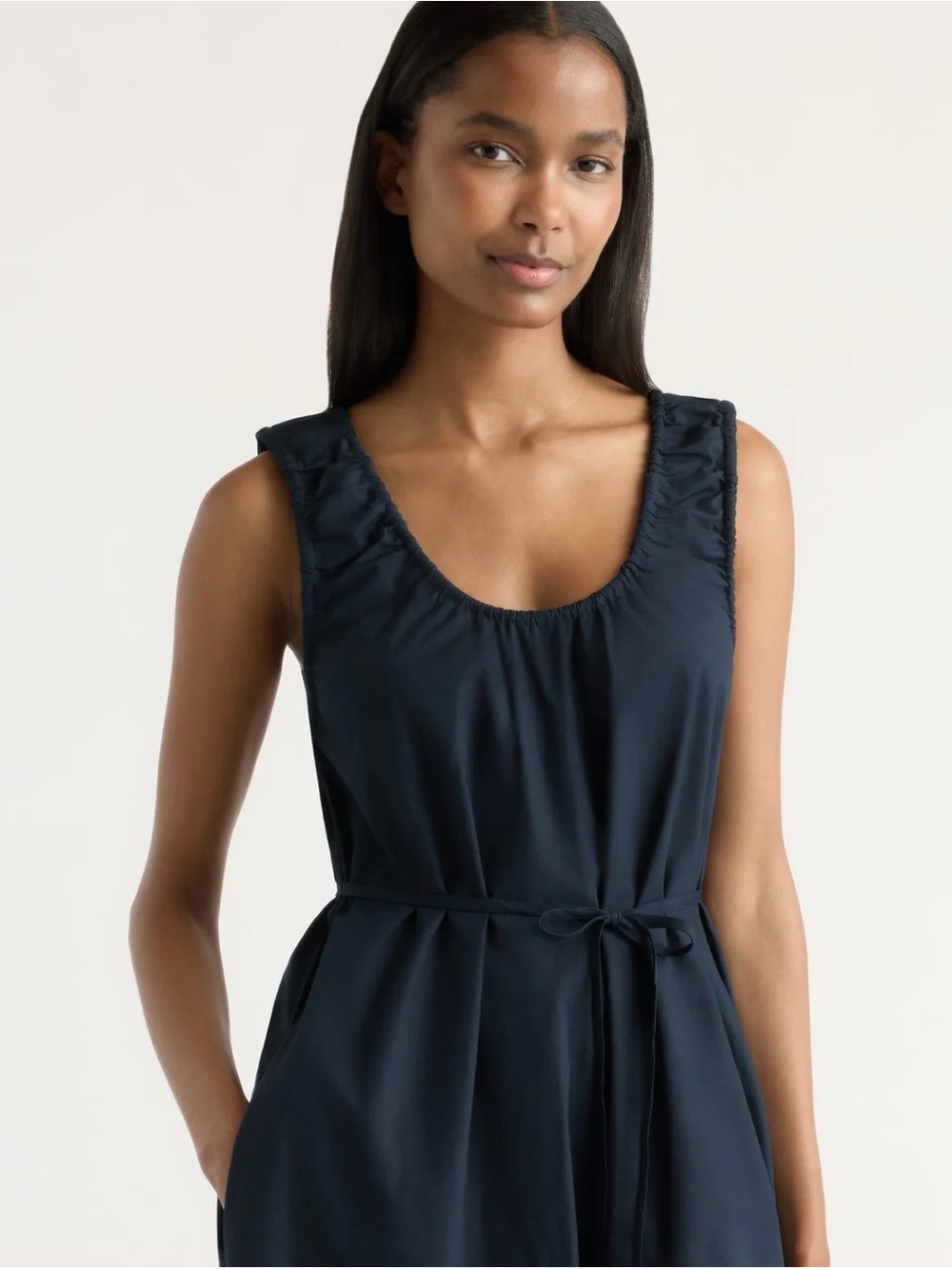 Modern Citizen Midori Organic Cotton U-Neck Dress, NWT Size XS